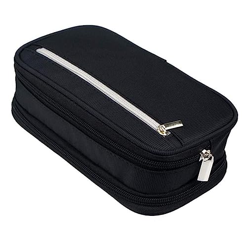 OSALADI Multilagige Stiftetasche Große Kapazität Leichter Schreibwaren Organizer Für Erwachsene Schüler Praktische Aufbewahrungstasche Für Stifte Zubehör von OSALADI