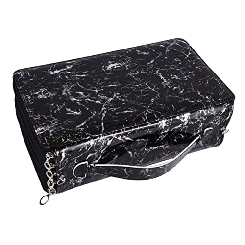 OSALADI Multilagiges Federmäppchen mit Großer Kapazität Tragbare Stiftetasche für Schule und Büro Praktischer Stifteorganizer mit Reißverschluss und Tragegriff Multifunktionales Mäppchen von OSALADI