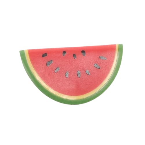 OSALADI Niedliche Wassermelonen Brosche Pin aus Robustem Harz und Zinklegierung Stilvolles Cartoon Design Charmantes Sommer Accessoire für Taschen Kleidung Belohnungsgeschenk für Schüler von OSALADI