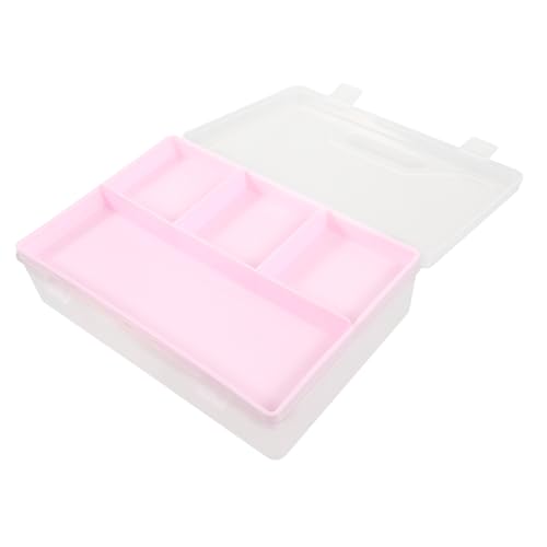 OSALADI Federmäppchen Aus Kunststoff Mit Großer Kapazität Für Bleistifte Und Stifte Leicht Und Langlebig Als Aufbewahrungsbox Für Künstlerutensilien Und Schreibwaren von OSALADI