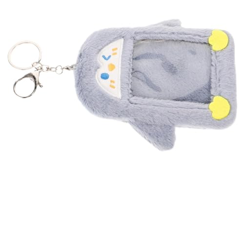 OSALADI Plüsch Kartenhalter Pinguin Niedliches Kartenetui für Ausweise Spielkarten und Postkarten Praktisch für Lehrer Ärzte und Büroangestellte Einfach zu Reinigen Verwenden für von OSALADI