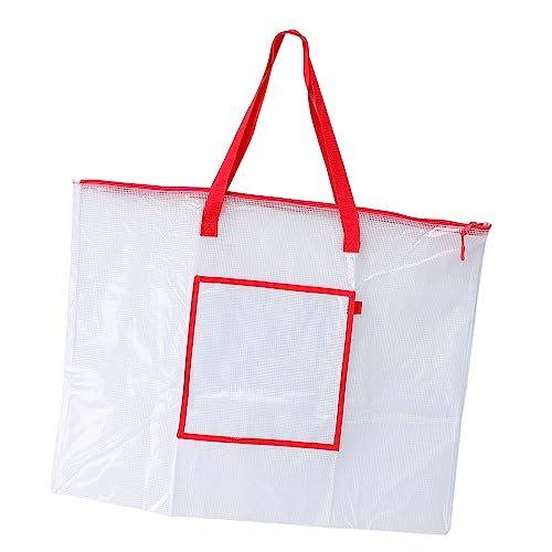 OSALADI Poster Board Aufbewahrungstasche Große Transparente mit Reißverschluss und Tragegriffen für Künstler Lehrer und zu Feiertagen von OSALADI