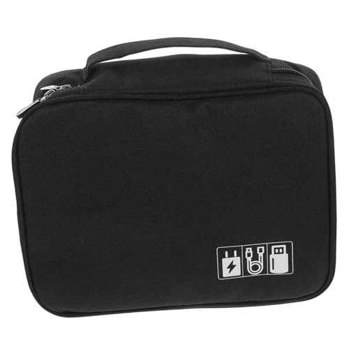 OSALADI Gadget-Tasche Für Reisen Elektronik-Organizer Mit Kabel-Organizer Stoßdämpfende Polsterung Mehrschichtige Fächer- Für Kameras Powerbanks Und Zubehör von OSALADI
