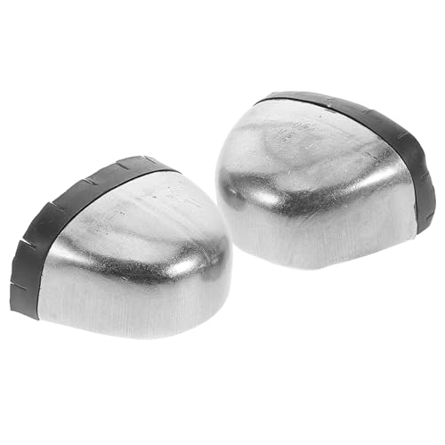 OSALADI Sicherheits Schuhüberzüge mit Langlebigem Stahlkappenschutz Robuste Zehenschutzkappen für Arbeitsschuhe Schützende Stahlkappen Schutzabdeckung für Herren Arbeitssicherheitsschuhe von OSALADI