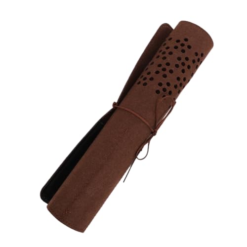 OSALADI Filzstiftetasche Aufrollbar Stiftetasche Tragbar Für Buntstifte Und Pinsel Leichte Schreibwarentasche Stifthalter Schützend von OSALADI