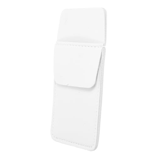 OSALADI Stiftetui Zur Aufbewahrung Im Taschenformat Stiftetui Im ​​taschenformat Stifthalter Taschen Für Schreibgeräte Hochleistungs-ärmelschutz Taschenprotektoren Bleistifttasche Pu Weiß von OSALADI