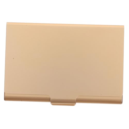 OSALADI Aluminiumlegierung Kartenetui Für Businesskarten Kreditkarten Und Notizen Schlankes Design Für Und Für Professionellen von OSALADI