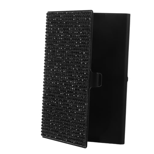 OSALADI Rhinestone Visitenkartenetui Aluminiumlegierung Für Und Kartenhalter Für Kreditkarten Personalausweise Und Großer Für Geschäftliche Anlässe Und von OSALADI