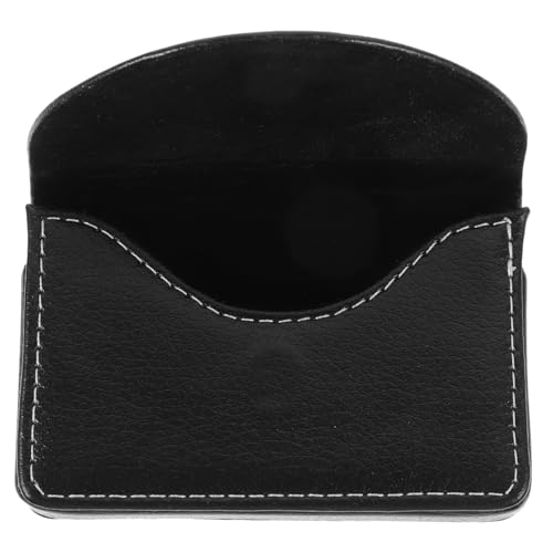 OSALADI Visitenkartenetui Aus Leder Kartenhalter Für Reise Brieftasche Tragbar Visitenkartenhülle Praktisch Kartenetui Schlicht Kartenorganisation Einfach von OSALADI