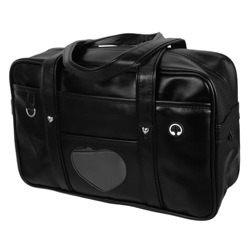 OSALADI Wasserdichte Laptop Tasche mit Herzmotiv Große Kapazität PU Kunstleder Vielseitige Hand und Schultertasche Büro und Schul Umhängetasche Geeignet für Arbeit und Reisen OSALADI Wasserdichte Laptop Tasche mit Herzmotiv Große Kapazität PU Kunstleder Vielseitige Hand und Schultertasche Büro und Schul Umhängetasche Geeignet für Arbeit und Reisen von OSALADI