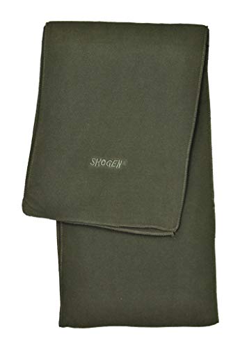 Skogen® Fleeceschal oliv/grün Jagdschal & Freizeitschal 180 x 25 cm Outdoorschal Ansitzschal von OSB