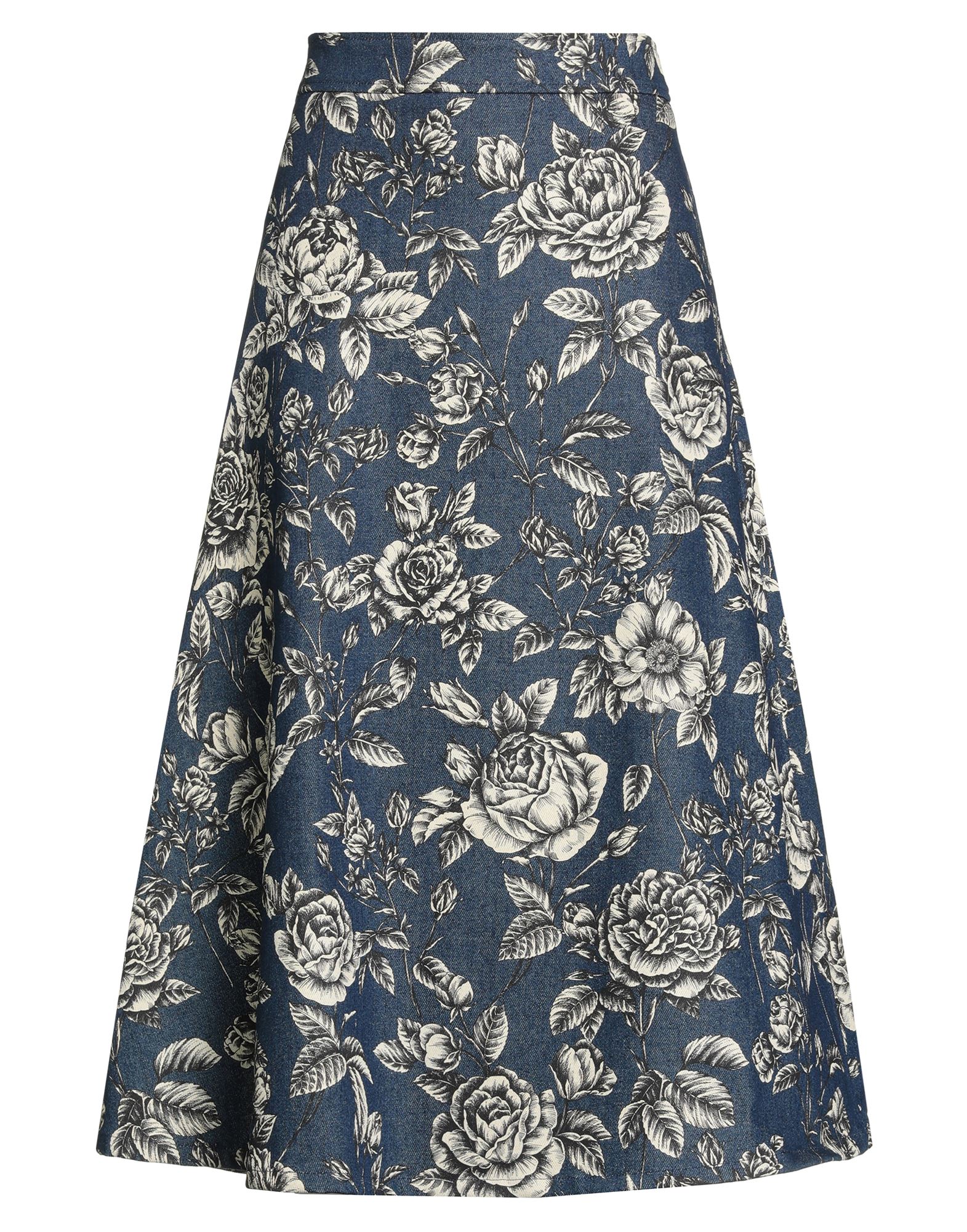 OSCAR DE LA RENTA Jeansrock Damen Blau von OSCAR DE LA RENTA