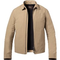 OSCAR JACOBSON Herren Jacke beige Baumwolle unifarben von OSCAR JACOBSON