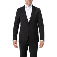 OSCAR JACOBSON Herren Sakko schwarz Wolle von OSCAR JACOBSON