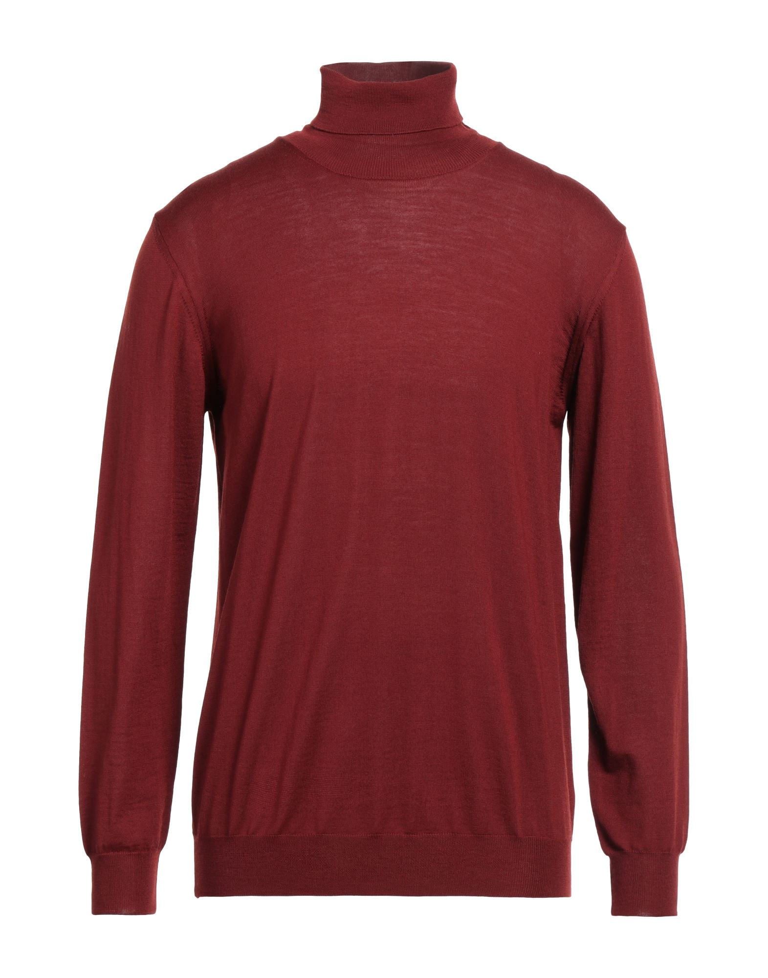 OSCAR JACOBSON Rollkragenpullover Herren Ziegelrot von OSCAR JACOBSON