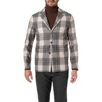 OSCAR JACOBSON Herren Sakko beige kariert von OSCAR JACOBSON
