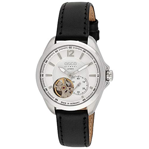 OSCO Germany Damen Automatik Armbanduhr mit Lederband 06212001 von OSCO Germany Zeittechnik