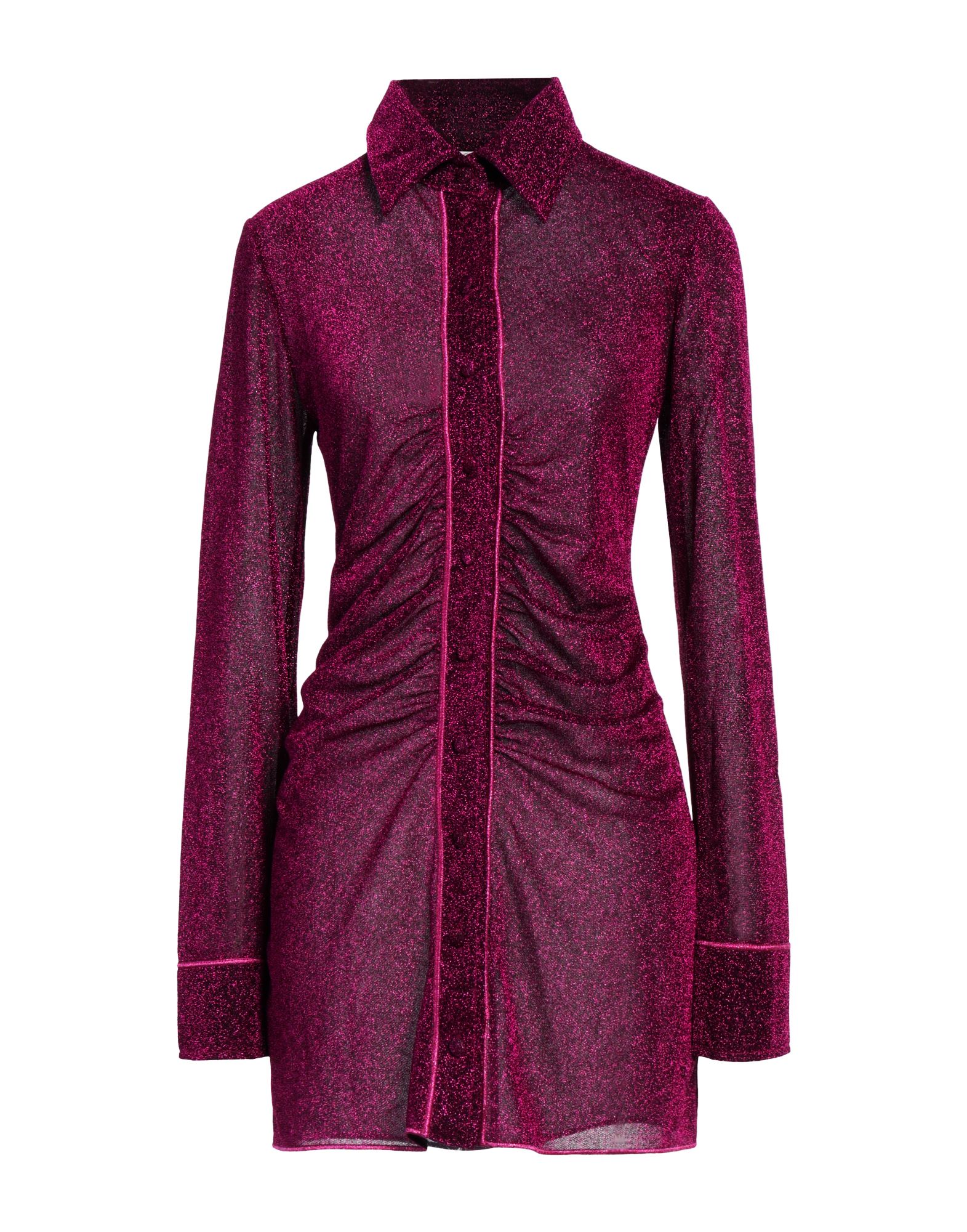OSÉREE Mini-kleid Damen Fuchsia OSÉREE Mini-kleid Damen Fuchsia von OSÉREE