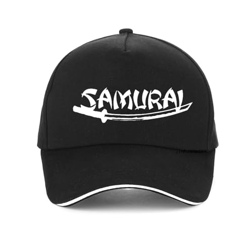 OSEVIO Herren Baseballmütze Unisex Outdoor Cool Japanische Samurai Krieger Baseballkappe Frauen Männer Verstellbare Golfhüte Outdoor-Sport Mann Snapback-Hüte Geschenk von OSEVIO