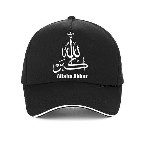 OSEVIO Herren Baseballmütze Unisex Outdoor Kalligraphie Allahu Akbar Männer Baseballkappe Mode Unisex Hut Sommer Teens Snapback Hüte Geschenk von OSEVIO