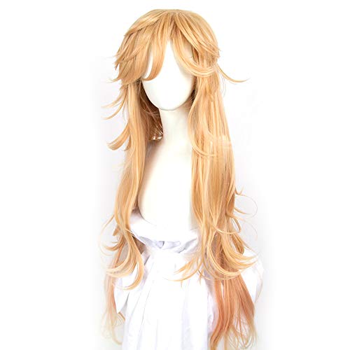 OSIAS Anime Cosplay Perücke, Demon Slayer Perücke, für Halloween, Party, Karneval, Nachtleben, Konzerte, Hochzeiten (Douma Wig) von OSIAS