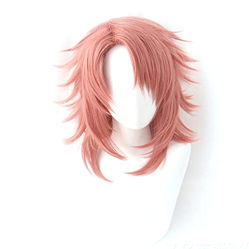 OSIAS Anime Cosplay Perücke, Demon Slayer Perücke, für Halloween, Party, Karneval, Nachtleben, Konzerte, Hochzeiten (Sabito Wig) von OSIAS