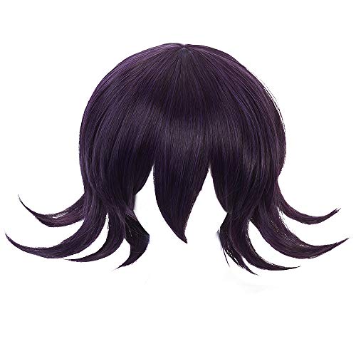 OSIAS Anime Cosplay Perücke, mit Kostenloser Perückenkappe, für Halloween, Party, Karneval, Nachtleben, Konzerte, Hochzeiten(Uma Kokichi) von OSIAS