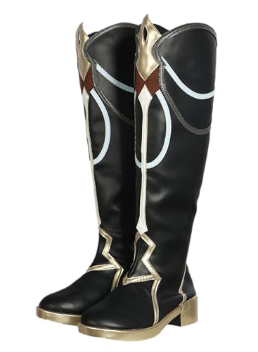 OSIAS Damenschuhe für Honkai Star Rail Imbibitor Lunae Cosplay: Stiefel für Halloween, Anime- und Spielkonventionen(40) von OSIAS