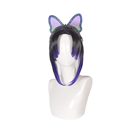 OSIAS Farbe Geschichtet Kochou Shinobu Cosplay Perücke für Frau und Mädchen OSIAS Farbe Geschichtet Kochou Shinobu Cosplay Perücke für Frau und Mädchen von OSIAS