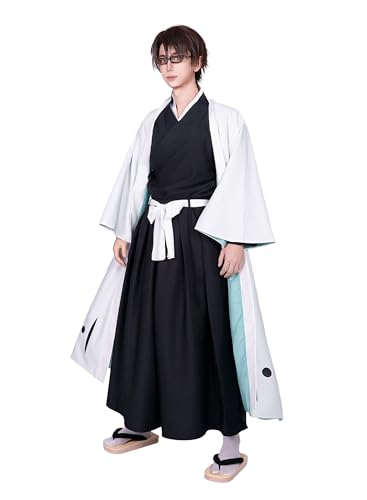 OSIAS Männer Anime Aizen Sousuke Cosplay Kostüm (M) von OSIAS
