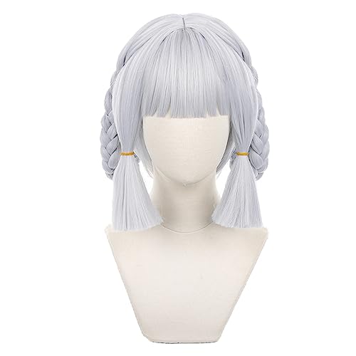 OSIASWIG Ayaka Springbloom Cosplay Perücke Genshin Impact Videospiel Cosplay Perücke OSIASWIG Ayaka Springbloom Cosplay Perücke Genshin Impact Videospiel Cosplay Perücke von OSIASWIG