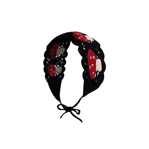 Herbst weiß Khaki Pilz handgemachte häkeln Haar Bandana Haar Schal Stirnbänder häkeln Haarband Kopftuch für Frauen Mädchen von OSKOUR