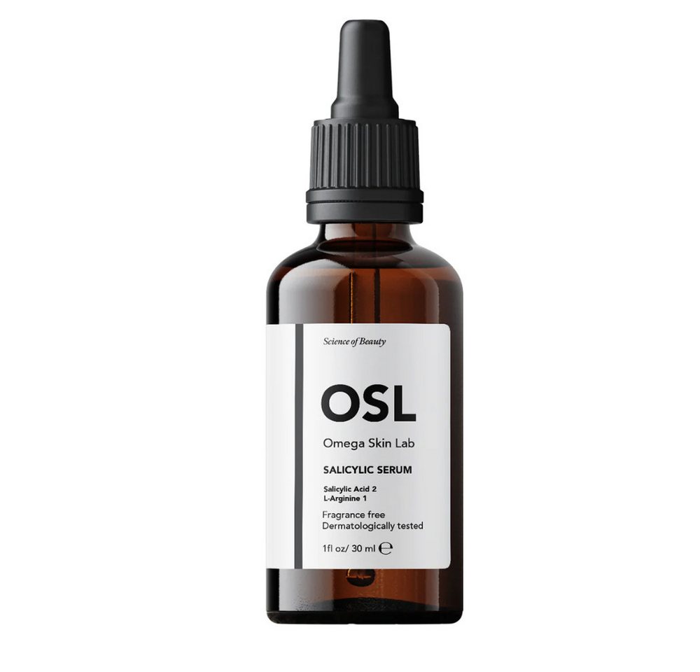 OSL Omega Skin Lab Gesichtsserum OSL Friendly Salicylic Serum 30 ml – Gesichtsserum für fettige und Mis von OSL Omega Skin Lab