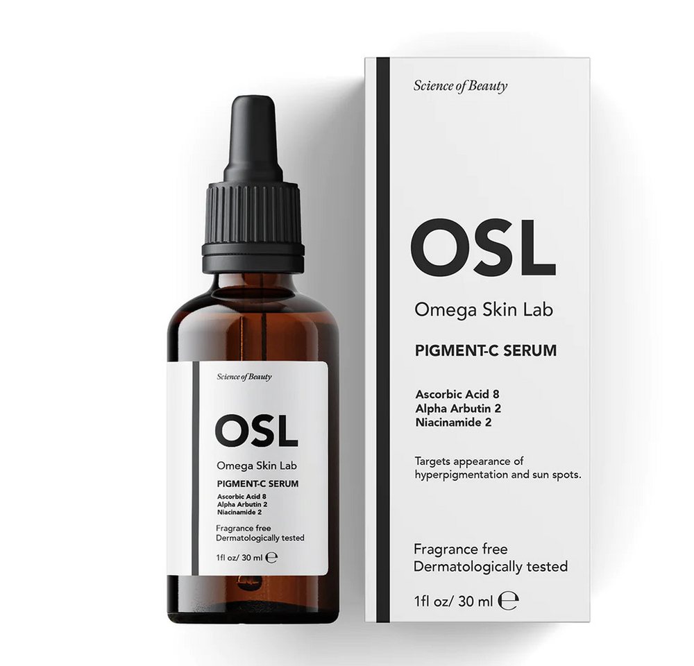 OSL Omega Skin Lab Gesichtsserum Pigment Serum 30ml - Effektives Vitamin C Gesichtsserum - Hellt den Ha OSL Omega Skin Lab Gesichtsserum Pigment Serum 30ml - Effektives Vitamin C Gesichtsserum - Hellt den Ha von OSL Omega Skin Lab