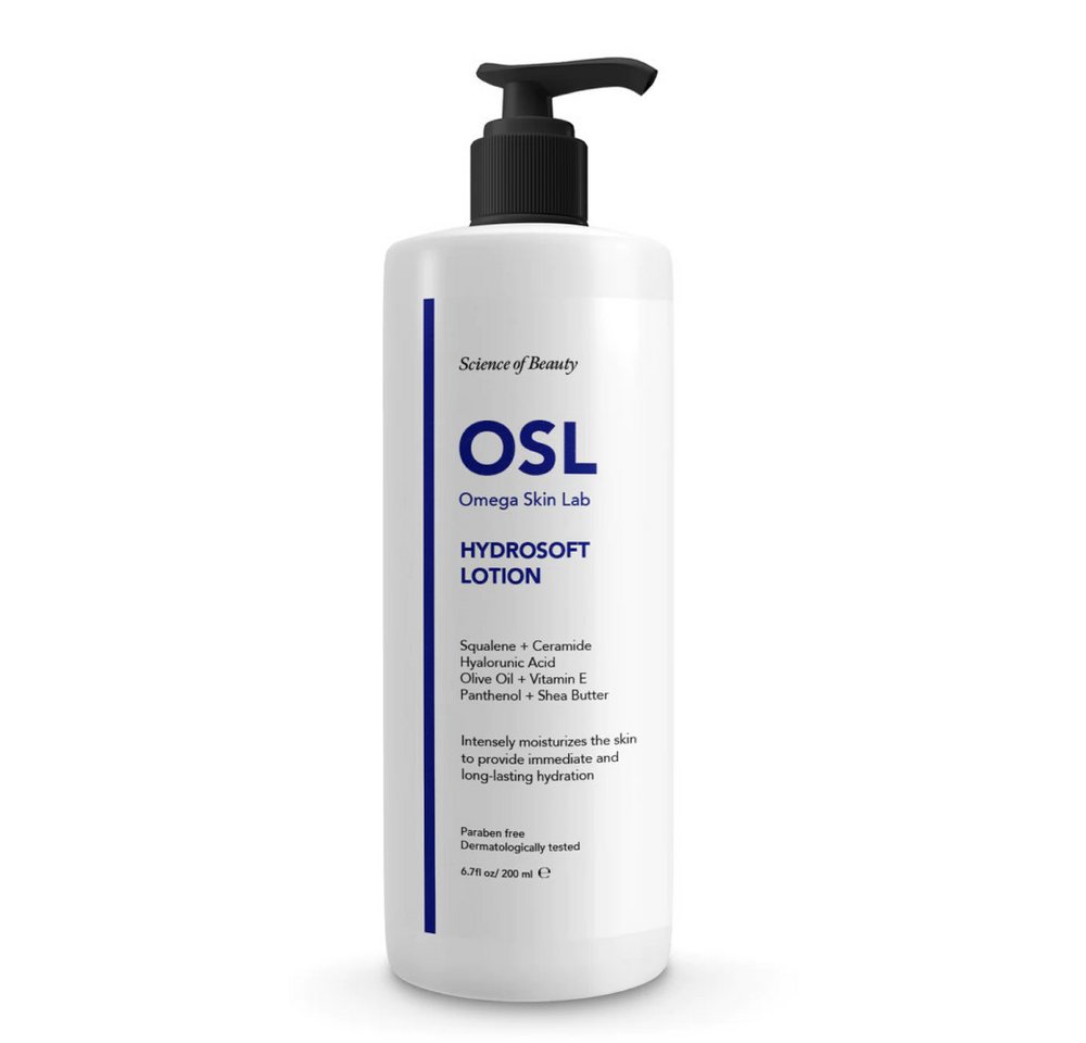 OSL Omega Skin Lab Tagescreme OSL Hydrosoft Lotion 75 ml Pflegende Gesichtsfeuchtigkeitscreme, Körpe von OSL Omega Skin Lab