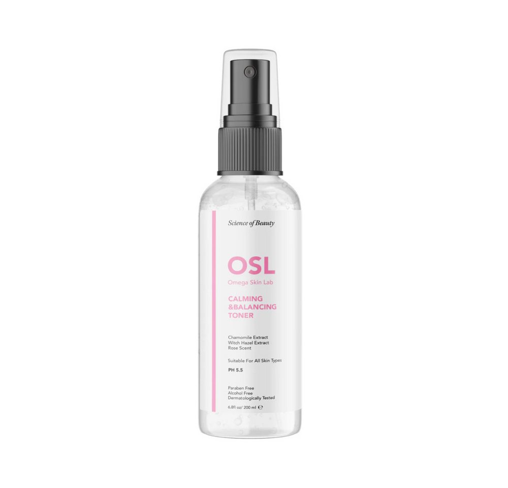 OSL Omega Skin Lab Toner OSL Beruhigendes und ausgleichendes Gesichtswasser 200 ml – Entspannen OSL Omega Skin Lab Toner OSL Beruhigendes und ausgleichendes Gesichtswasser 200 ml – Entspannen von OSL Omega Skin Lab