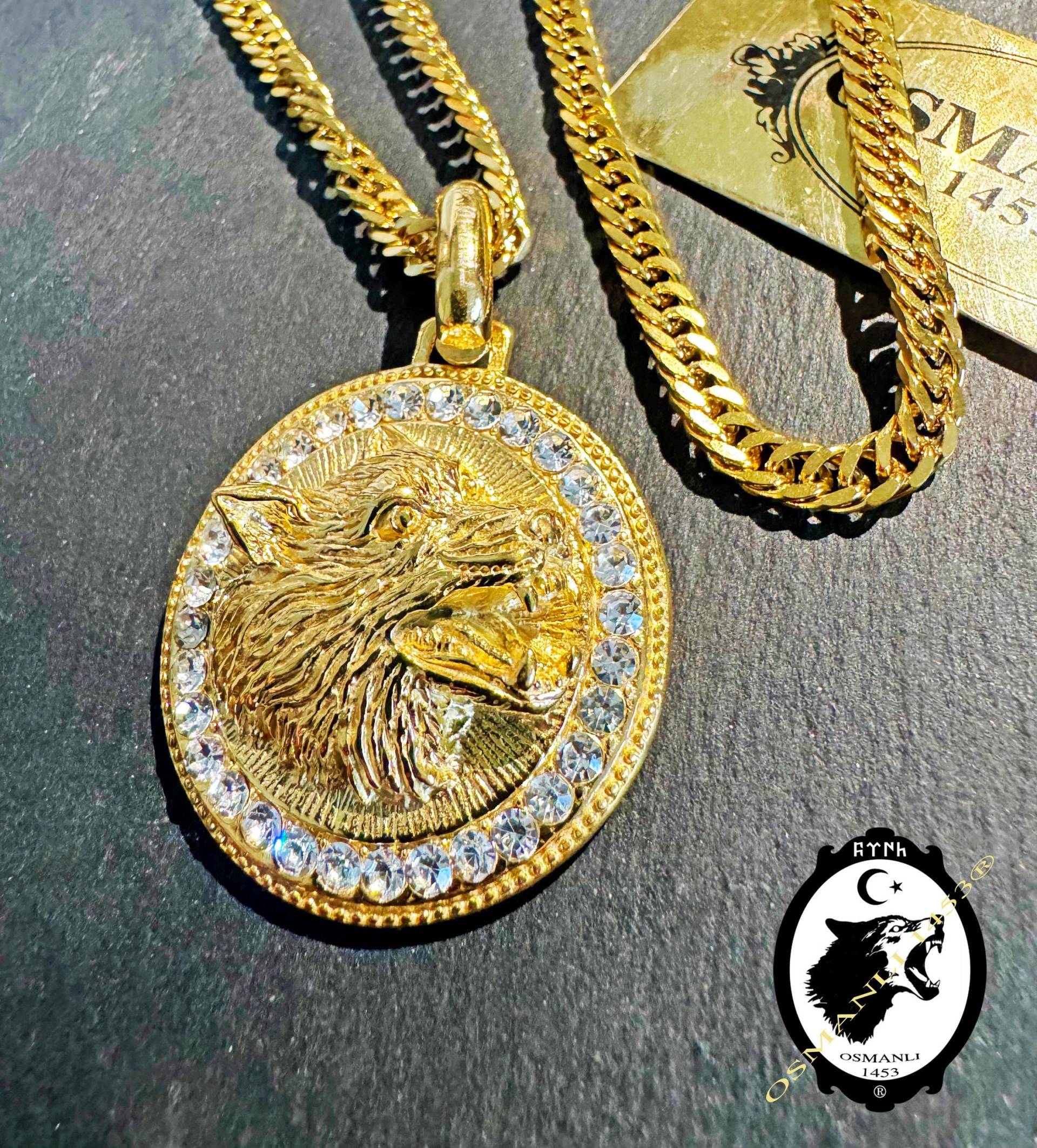 Göktürk Kette Bozkurt Ayyildiz Nazar Türkiye Cevsen Zülfikar Osmanli 1453 V145 Göktürk Kette Bozkurt Ayyildiz Nazar Türkiye Cevsen Zülfikar Osmanli 1453 V145 von OSMANLI1453