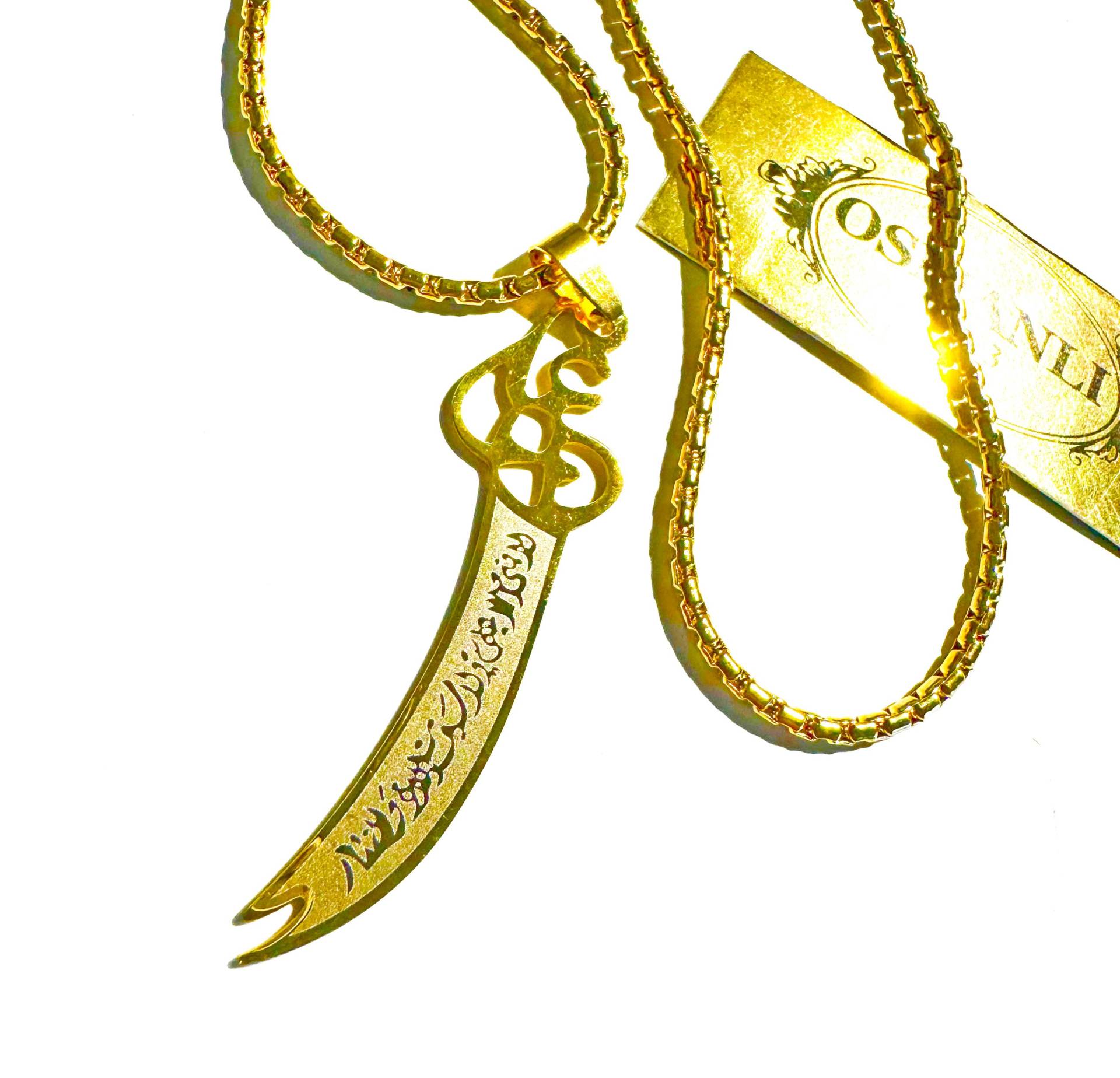 Zülfikar Kette Hz Ali Ayyildiz Bozkurt Nazar Göktürk Cevsen Türkiye Osmanli 1453 V135 von OSMANLI1453