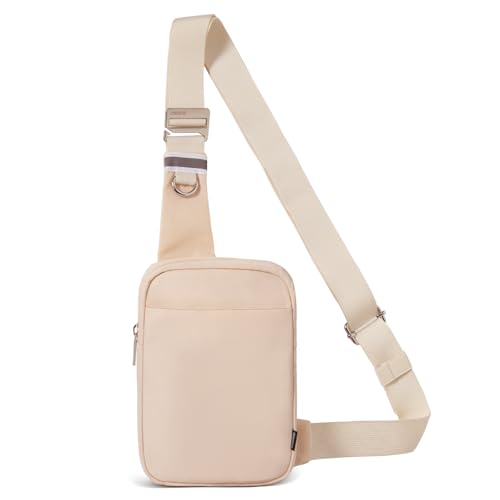 OSOCE Umhängetasche Herren Brusttasche Klein mit RFID Schultertasche Wasserdicht Sling Chest Bag Diebstahlsicher Crossbody Bag für Reisen Outdoor-Sportarten wandern von OSOCE