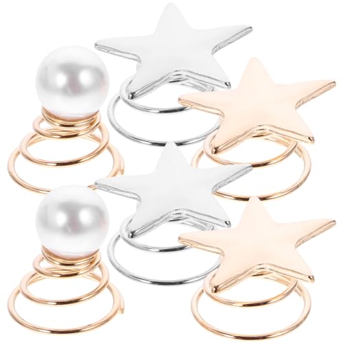 36-teiliges Haarspangen-set Spiral-haarnadel in Sternform Für Frauen Haar-accessoires Für Mädchen Haardekorationen Details von OSOLADY