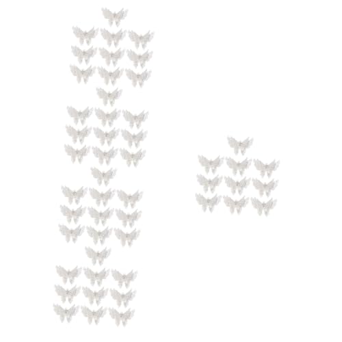OSOLADY 5 Sets Elegante Schmetterling Haarspangen-charms Haarnadel-charms Für Haarnadel Dekorativer 10 Stück * 5 von OSOLADY