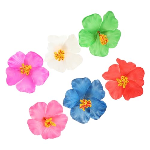 OSOLADY 6stücke Blumen Fürs Haar Blumenspangen Fürs Haar Blumen Haarspangen Geblümte Haarspange Haarschmuck Für Mädchen Haarspange Haarnadeln Haarspangen Für Frauen Für Mädchen Haarschmuck von OSOLADY