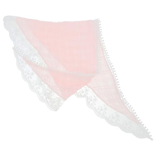 OSOLADY Triangle Hair Scarf Mit Blumenmuster Kopftuch Für Damen Atmungsaktive Lace Bandana Für Einen Stilvollen Look Für Alltag Und Besondere Anlässe von OSOLADY
