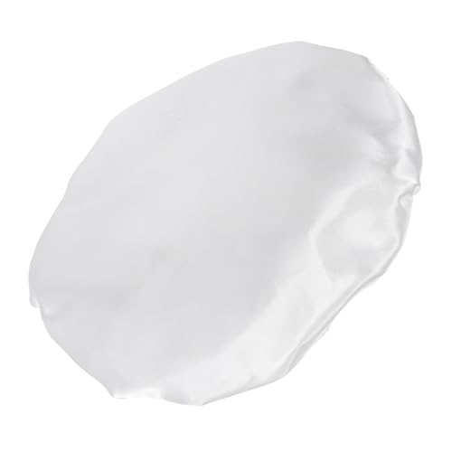 Duschhaube haarhaube capillus cap lampenschirmchen leuchtschild schutzplane schatt Hauben für schwarze Frauen Haartrockenhaube Haarabdeckung für die Dusche superfeine Faser Weiß OSOLADY von OSOLADY