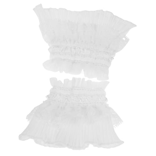 OSOLADY 1paar Falsche Ärmel Manschetten Für Abnehmbare Dekorative Handgelenksmanschetten Aus Spitze Für Hochzeiten Partys Und Cosplay Komfortables Design Für Täglichen Gebrauch von OSOLADY