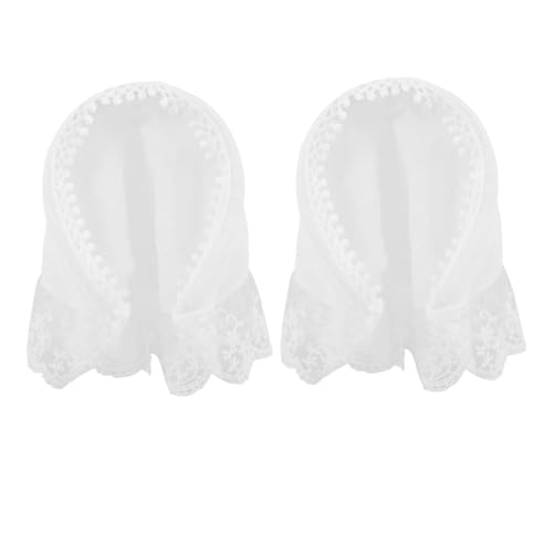 OSOLADY 1paar Kerchief Haarband Für Damen Leichtes Haarschmuck-accessoire Im Pastoral-stil Vielseitig Einsetzbar Als Stirnband Oder Kopftuch Für Hochzeiten Und Freizeit von OSOLADY