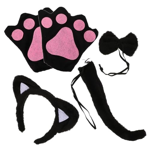 OSOLADY Einzigartiges Katzenohr-Stirnband-Set 5er-Pack Plüsch-Katzenkostüme für Cosplay für Halloween-Partys OSOLADY Einzigartiges Katzenohr-Stirnband-Set 5er-Pack Plüsch-Katzenkostüme für Cosplay für Halloween-Partys von OSOLADY