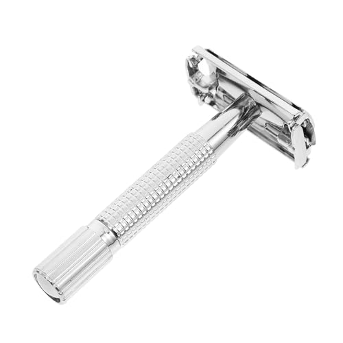OSOLADY 1 Satz Manuelles Rasiermesser mit Wechselbaren Klingen Klassischer Butterfly Rasierer für Herren für Bartpflege und Sanftes Rasieren Retro Design Für Barttypen Geeignet OSOLADY 1 Satz Manuelles Rasiermesser mit Wechselbaren Klingen Klassischer Butterfly Rasierer für Herren für Bartpflege und Sanftes Rasieren Retro Design Für Barttypen Geeignet von OSOLADY