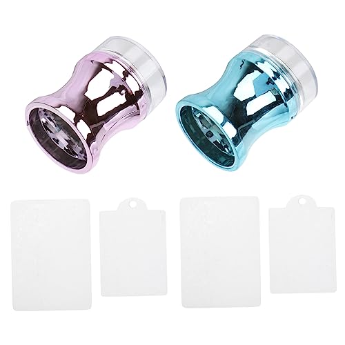 OSOLADY 1 Satz Nail Art mit Manicure Stampers und Scraping Boards Stempel für Nageldesigns Maniküre für Diy Nagelkunst von OSOLADY