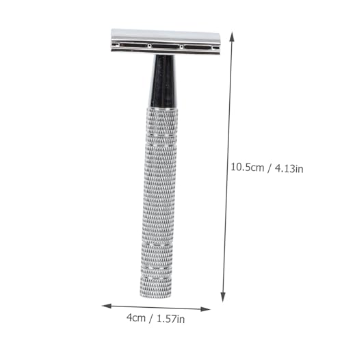 OSOLADY 1 Satz Vintage Rasierer Professioneller Doppelklingen Rasierer für Herren für Heimgebrauch und Friseursalons Kompakt und Langlebig für Reisen und von OSOLADY